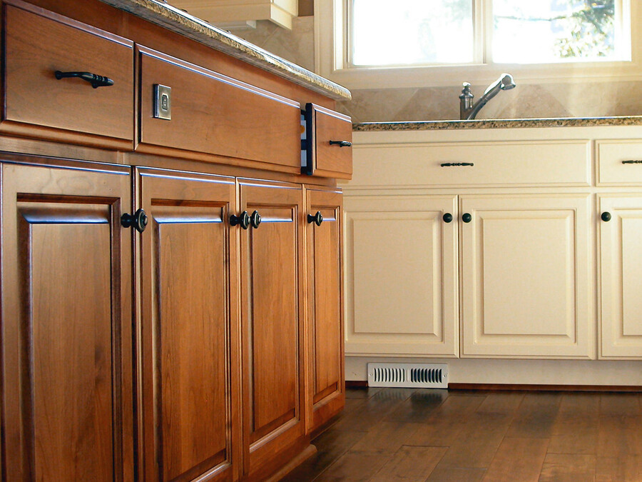 Affordable Screening & Painting LLC finishes cabinets